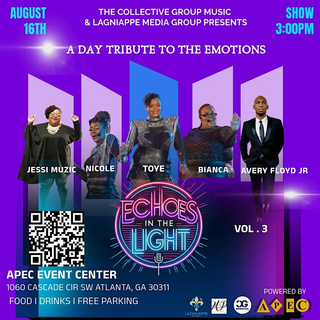 3pm Show Echoes In The Light Vol. 3, 16 August | Event in Atlanta | AllEvents