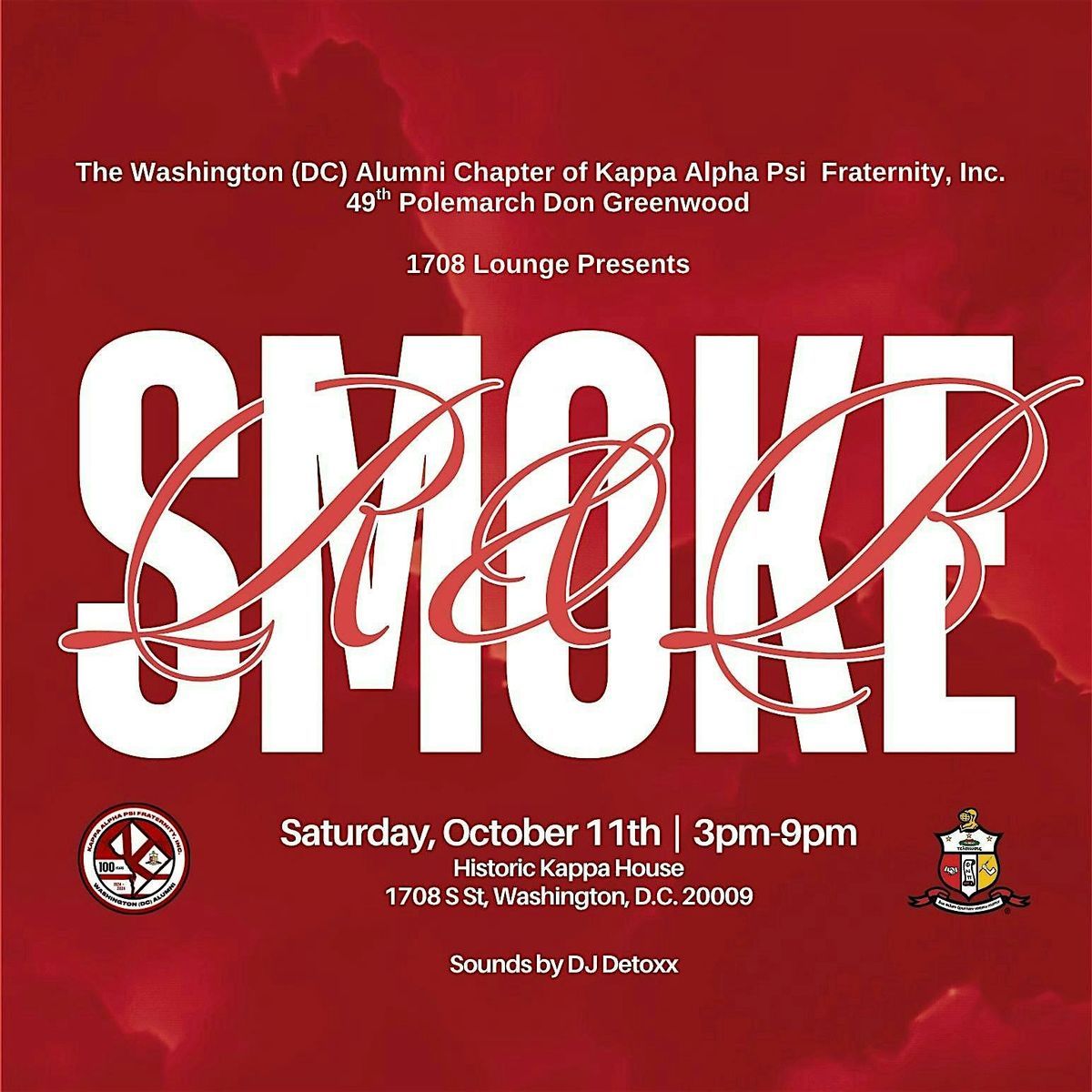 1708 Lounge R&B Smoke, 11 October | Event in Washington | AllEvents