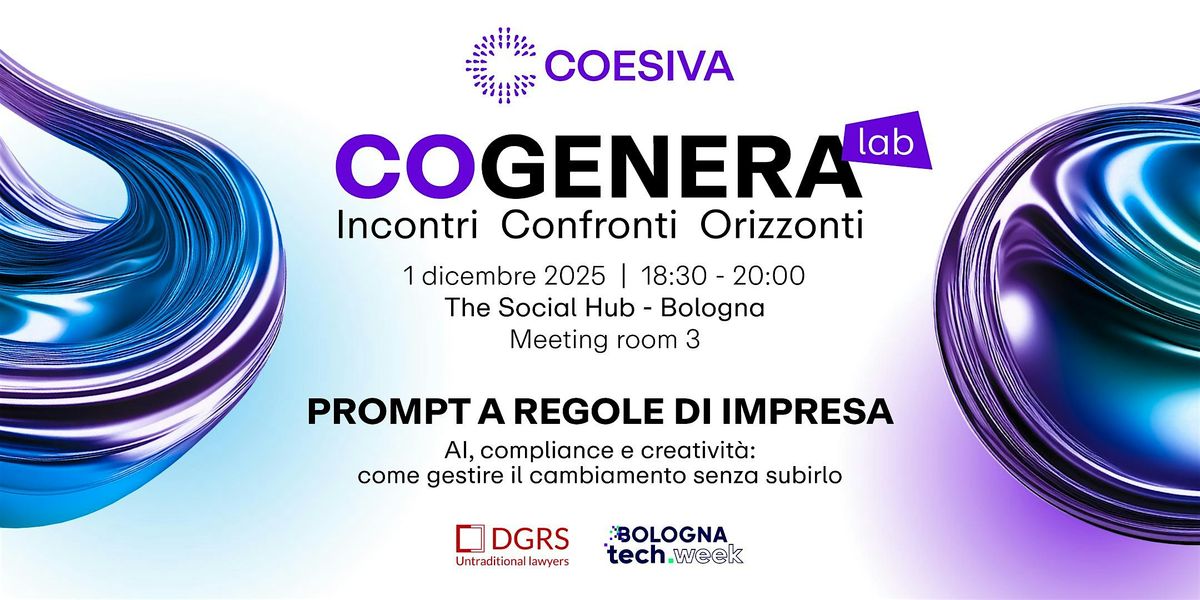 Prompt a regole di impresa, 1 December | Event in Bologna | AllEvents
