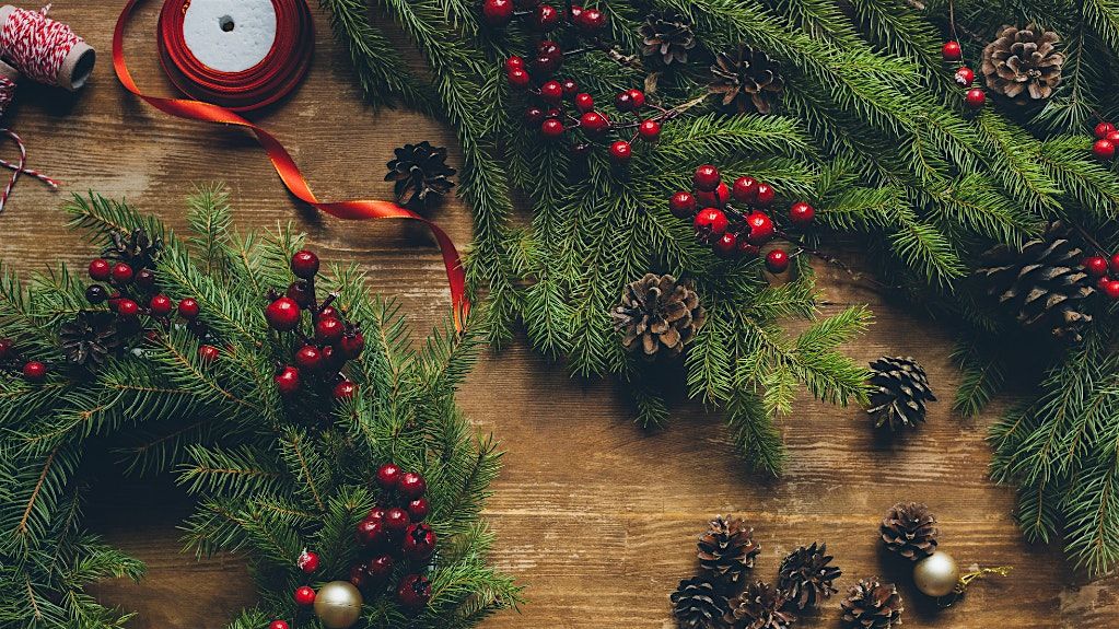 Holiday Greens Wreath Workshop, 6 December | Event in Devon | AllEvents