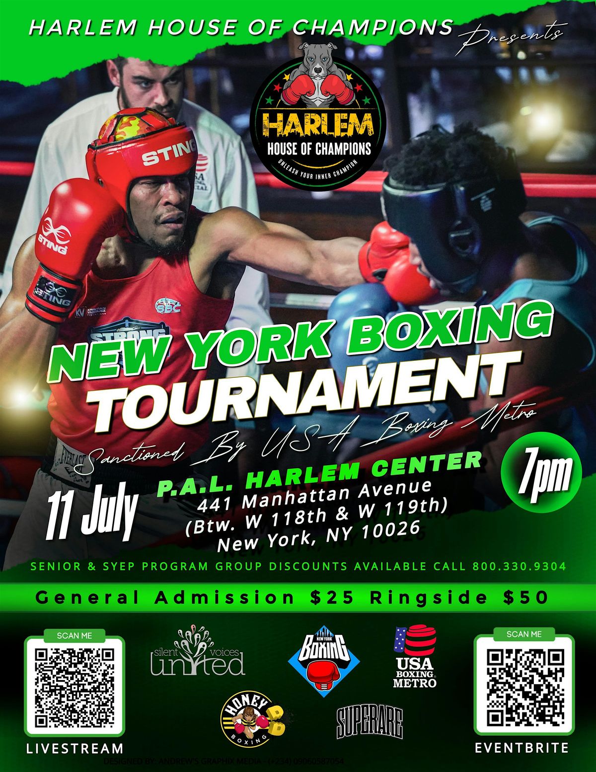 2025 NEW YORK TOURNAMENT - HARLEM, 11 July | Event in New York | AllEvents