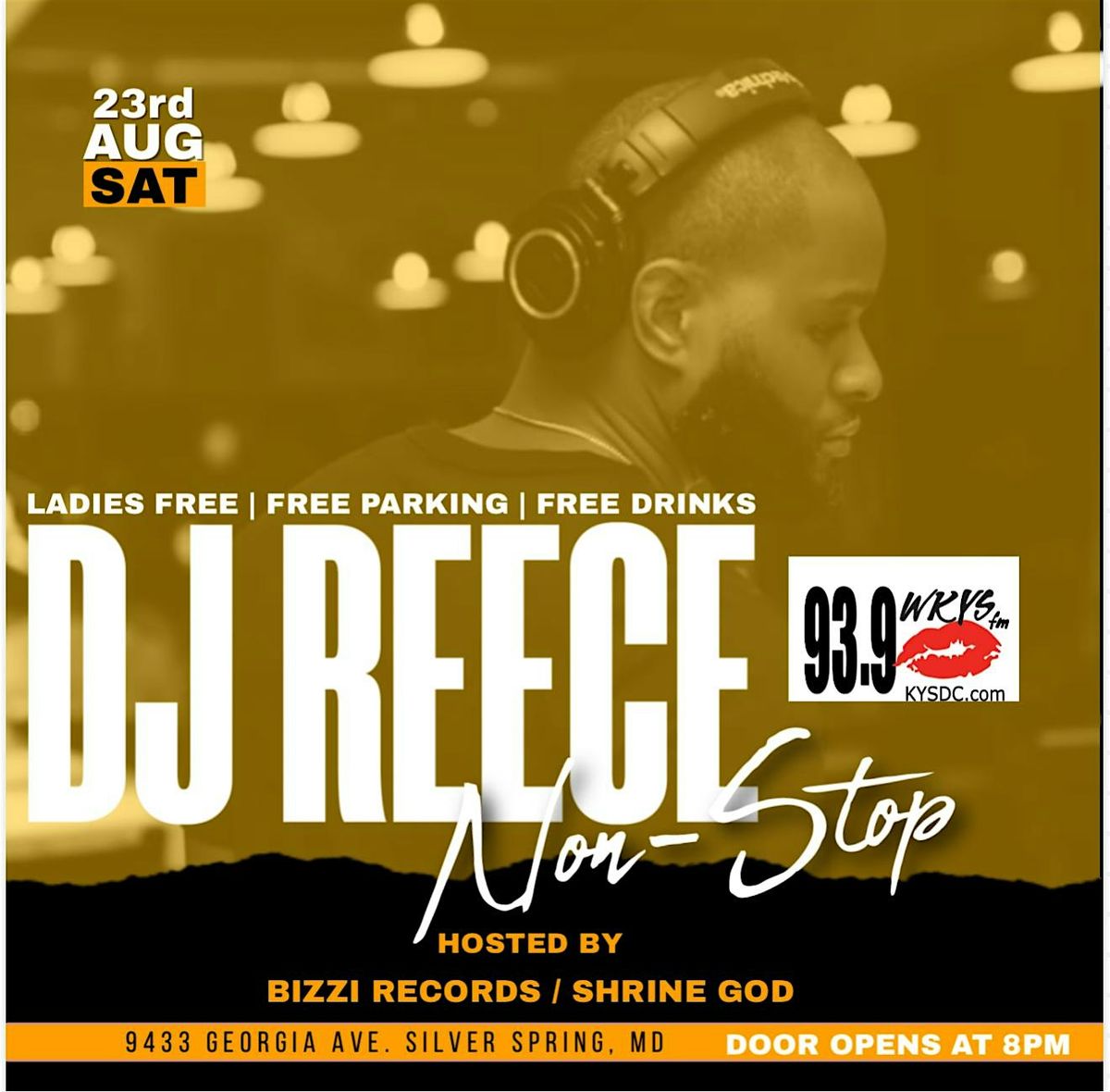 SUMMER JAM WITH D.J REECE (93.9FM), 23 August | Event in Silver Spring | AllEvents
