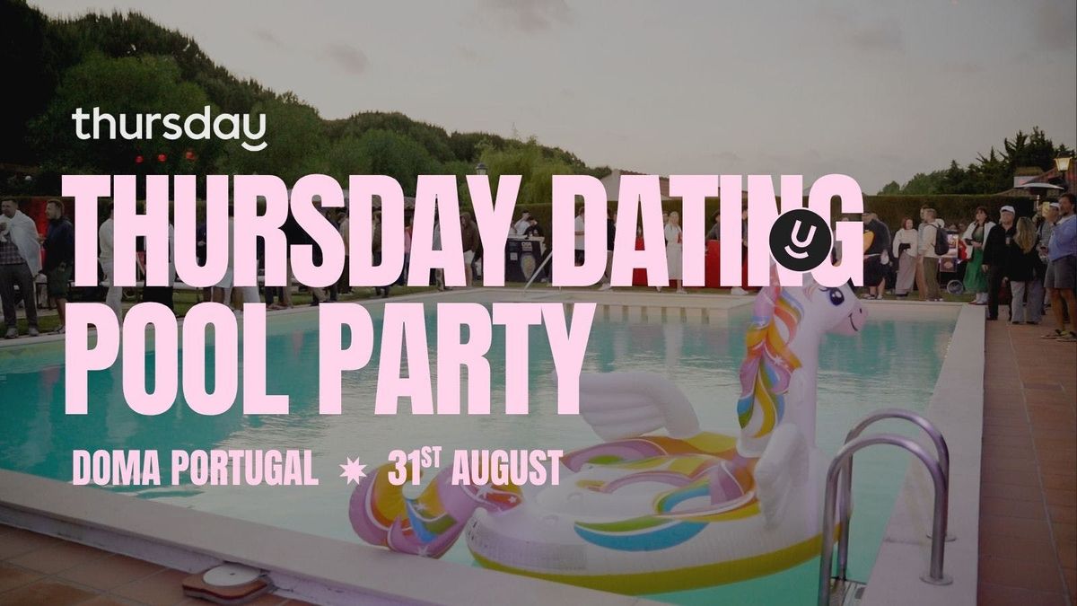 Singles Only Pool Party | DOMA, 31 August | Event in Ericeira | AllEvents