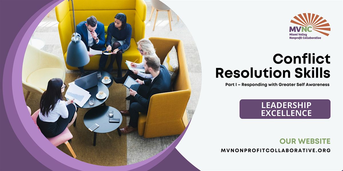 Conflict Resolution Skills - Responding with Greater Self Awareness, 8 August | Event in Dayton | AllEvents
