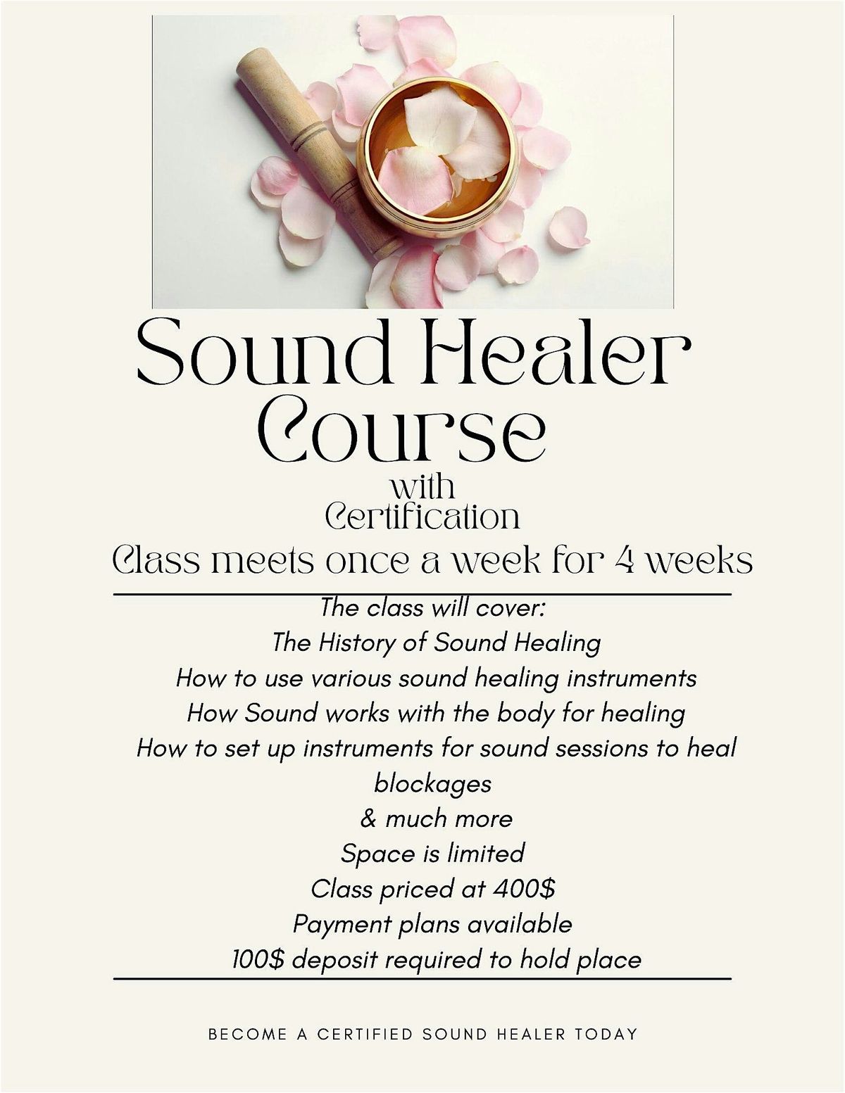 Sound Healer Course, 17 July | Event in Stratham | AllEvents