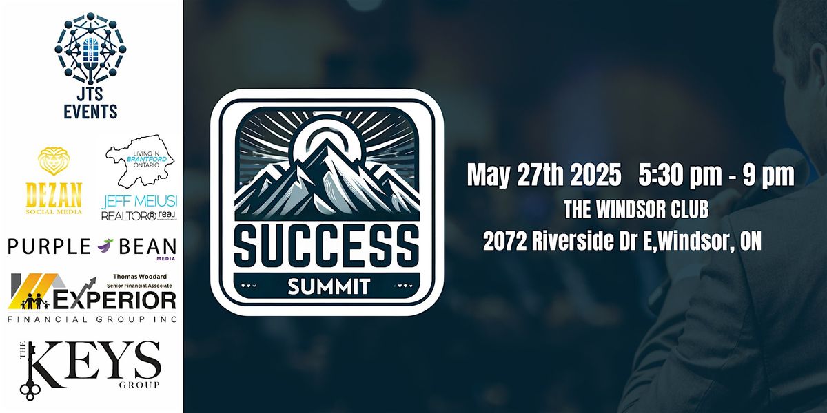 Success Summit Windsor 2025, 27 May | Event in Windsor | AllEvents