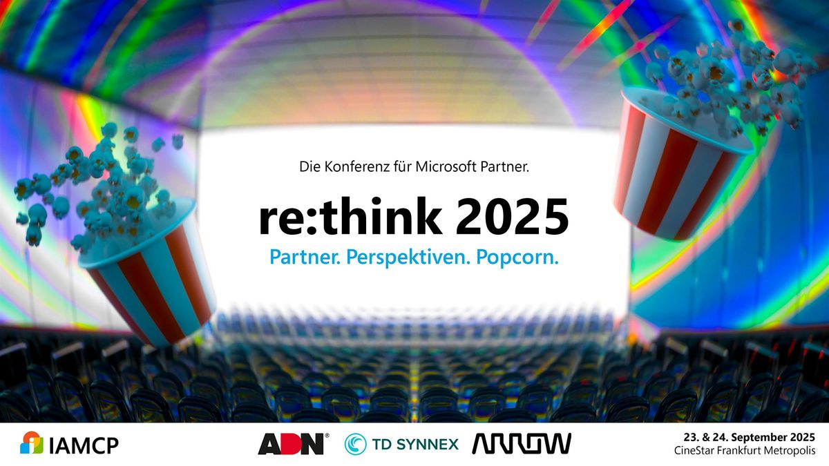 re:think 2025 – Deine Bühne für Innovation, Austausch und Community, 23 September | Event in Frankfurt am Main