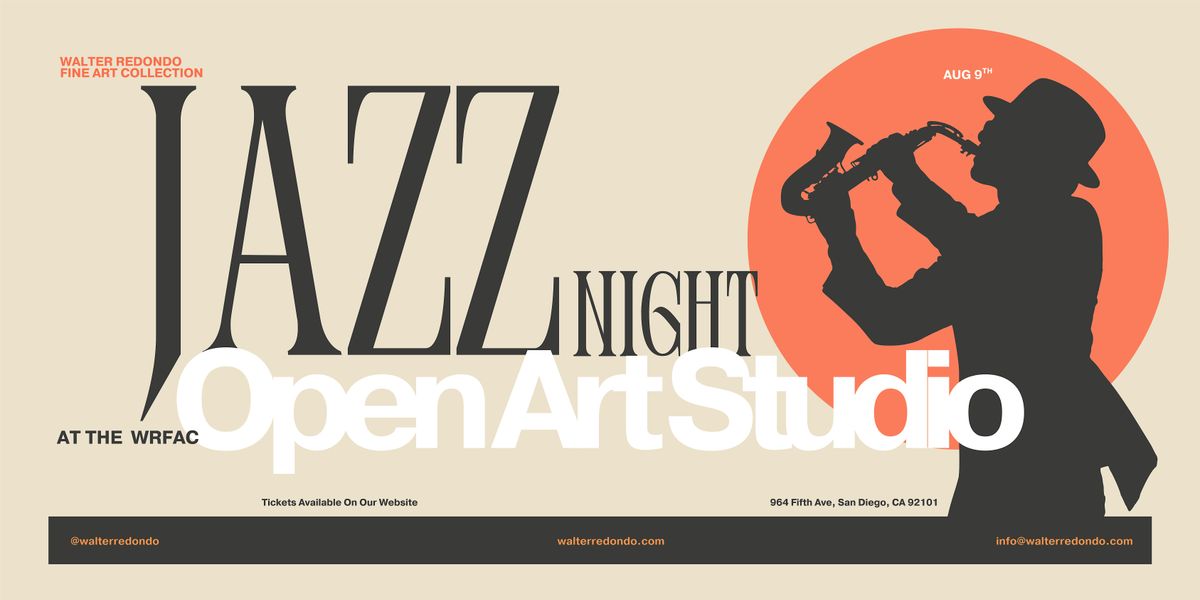 Jazz & Art Night Act II, 9 August | Event in San Diego | AllEvents