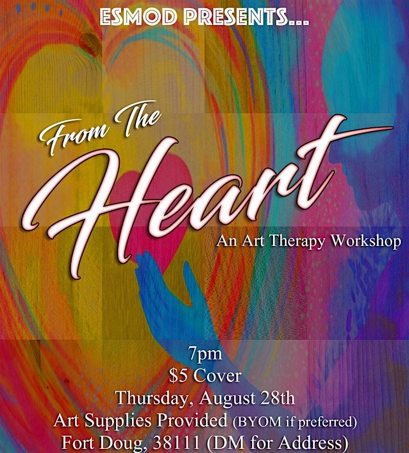 From The Heart #2- An Art Therapy Workshop, 28 August | Event in Memphis | AllEvents