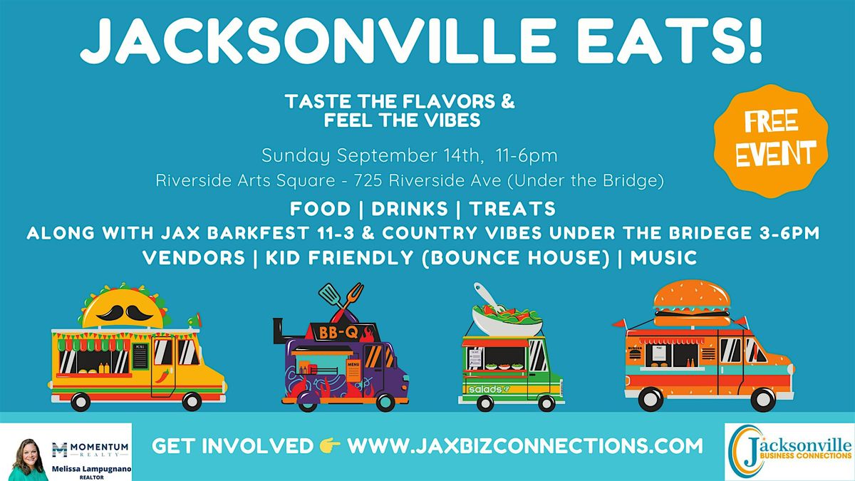 Jacksonville Eats, 14 September | Event in Jacksonville | AllEvents