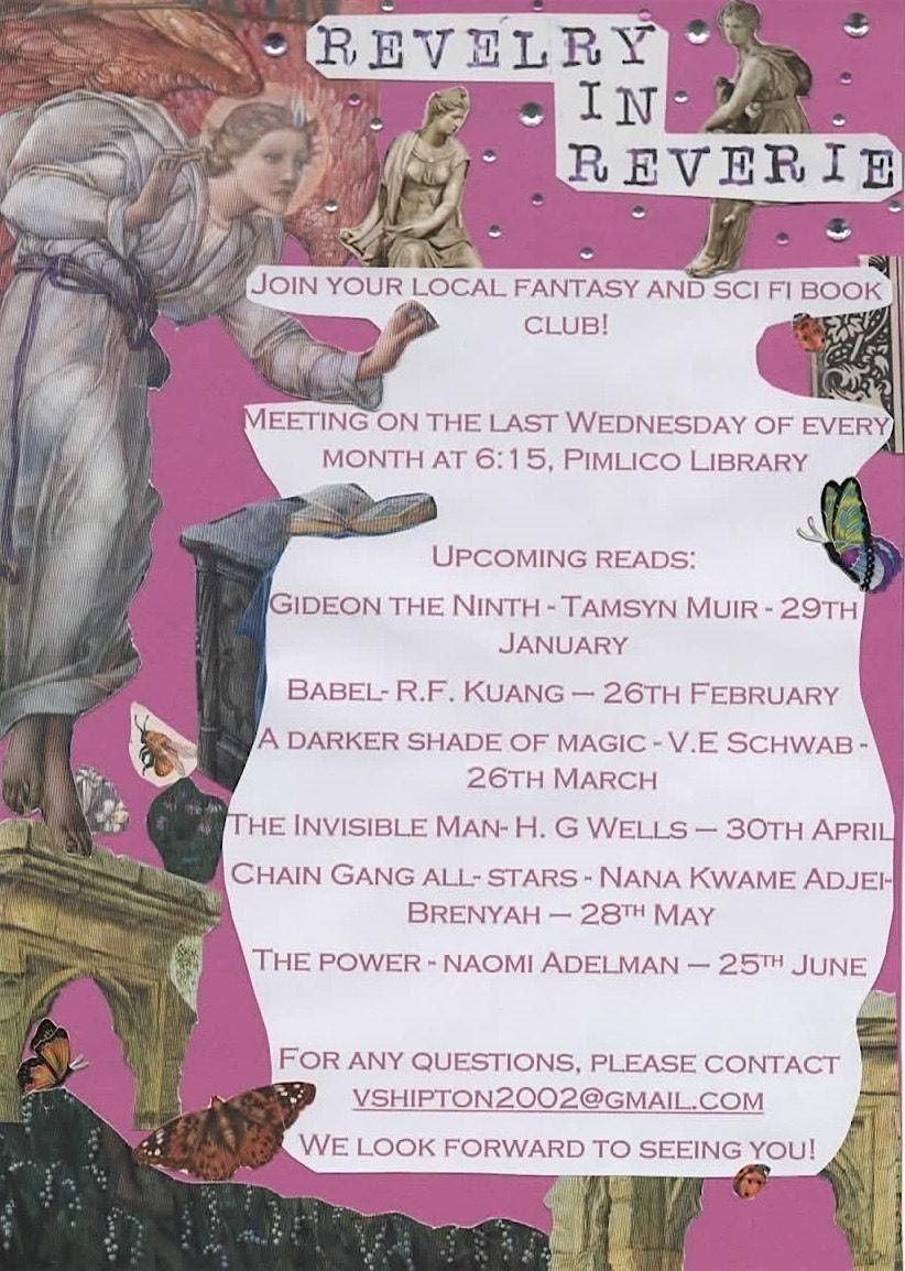 Revelry in Reverie - Fantasy Book Group | Event in London | AllEvents