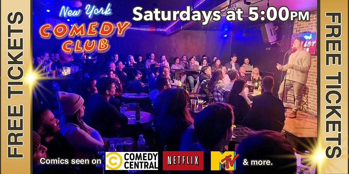 Free  Comedy Show Tickets!  Standup Comedy at New York Comedy Club, 2 August | Event in New York | AllEvents
