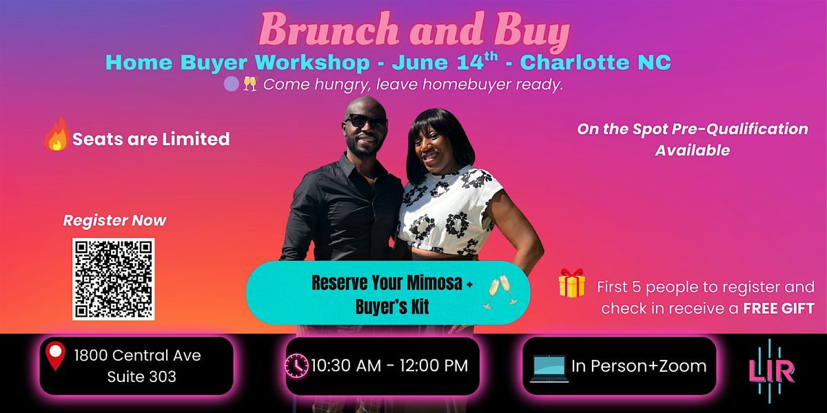 Brunch & Buy: Sip, Learn & Shop for Your Dream Home, 14 June | Event in Charlotte | AllEvents