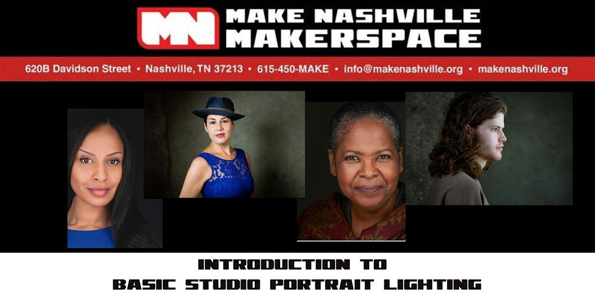 Introduction To Basic Studio Portrait Lighting | Event in Nashville | AllEvents