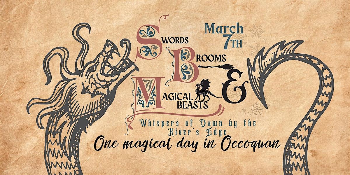 Swords Brooms & Magical Beasts: One Magical Day in Occoquan, 7 March | Event in Occoquan Historic District