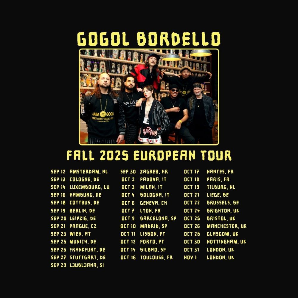Gogol Bordello Glasgow Tickets, 28 October | Event in Glasgow | AllEvents