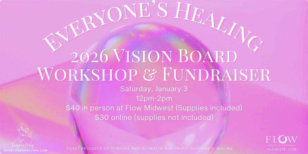 Everyone's Healing 2026 Vision Board Workshop & Fundraiser, 3 January | Event in Springfield | AllEvents