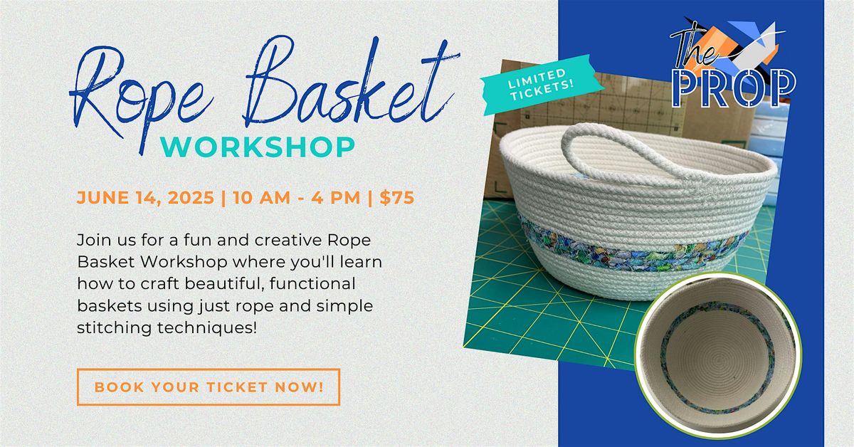 Rope Basket Workshop, 14 June | Event in Columbus | AllEvents