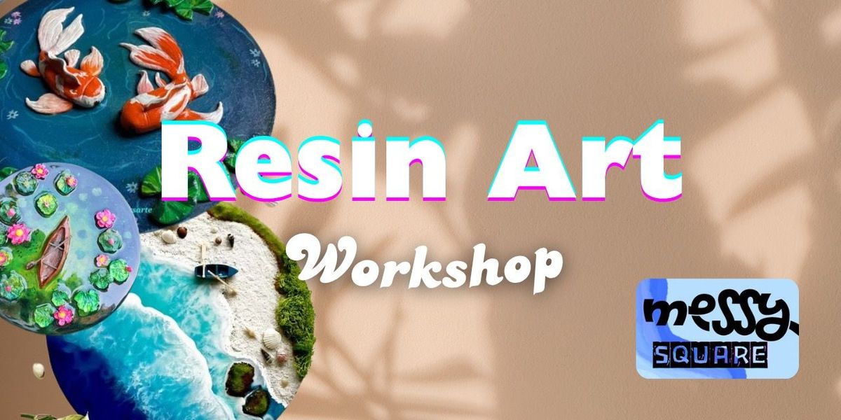 Resin Art - @MessySquare, 29 November | Event in Hyderabad | AllEvents