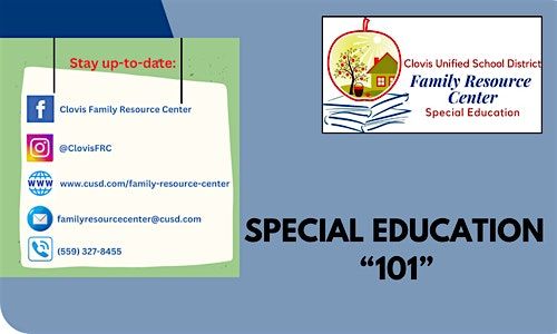Special Education "101", 26 March | Event in Clovis | AllEvents