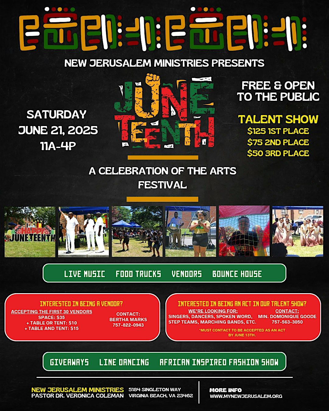Juneteenth Festival 2025, 21 June | Event in Virginia Beach | AllEvents