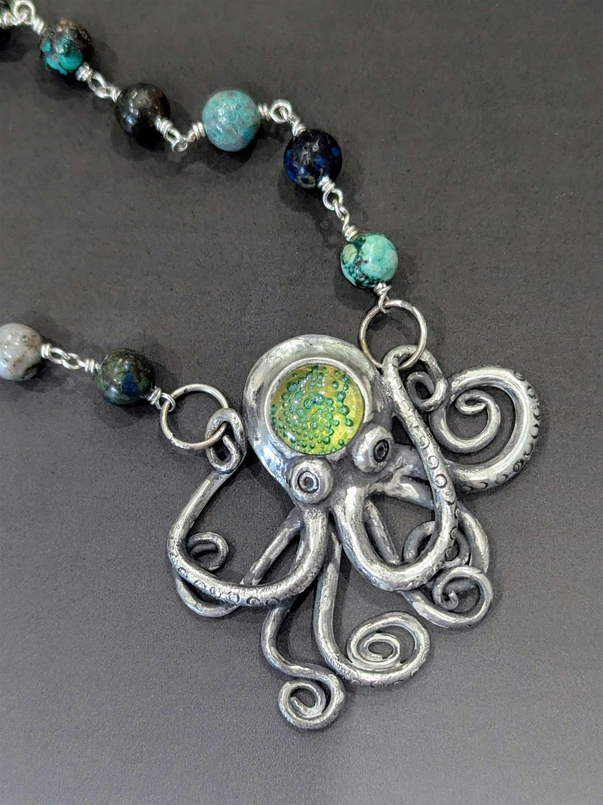 the Kraken Lives! Make a Silver Octopus Pendant 3-Week Class, 1 September | Event in Orlando | AllEvents