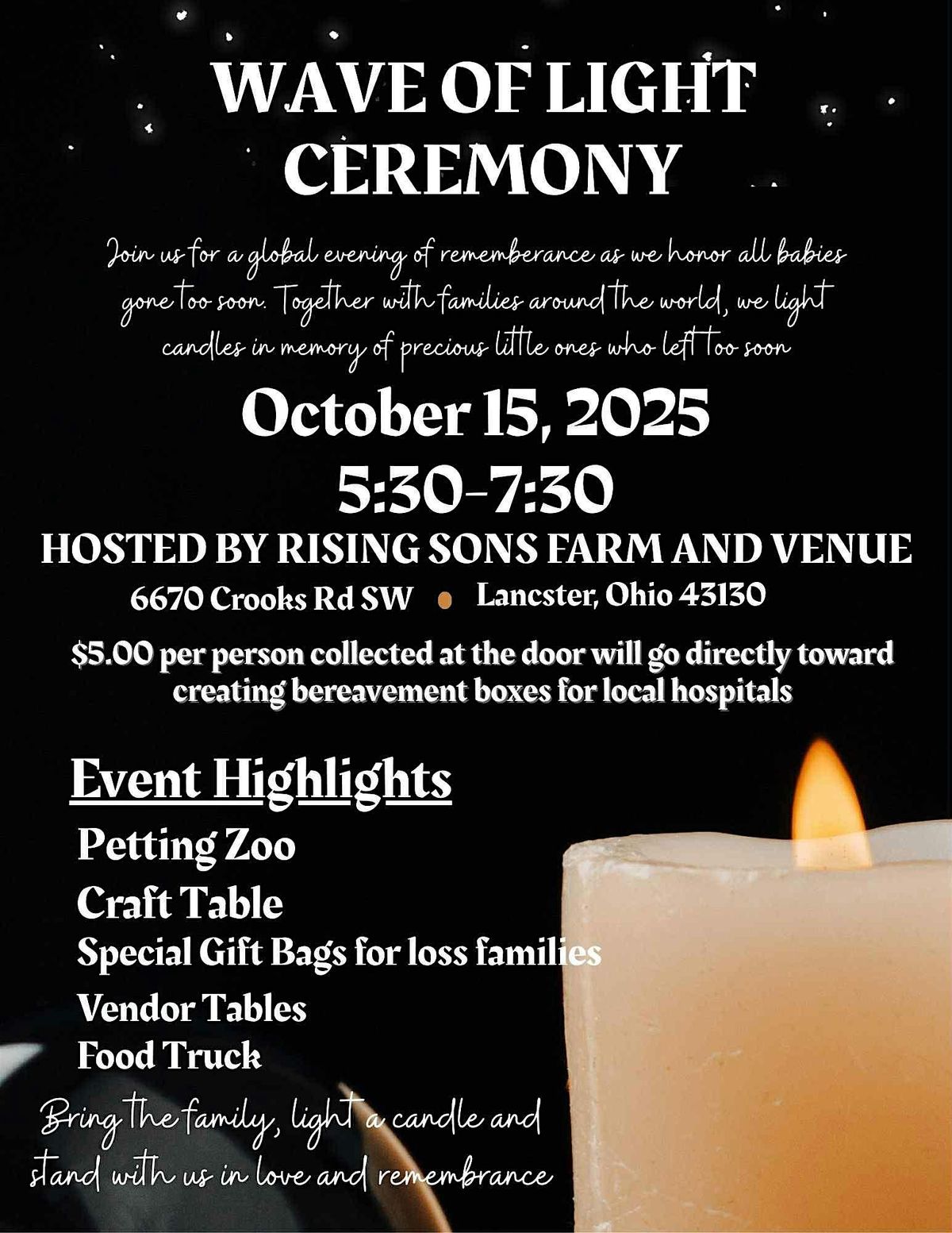Wave of Light, 15 October | Event in Lancaster | AllEvents