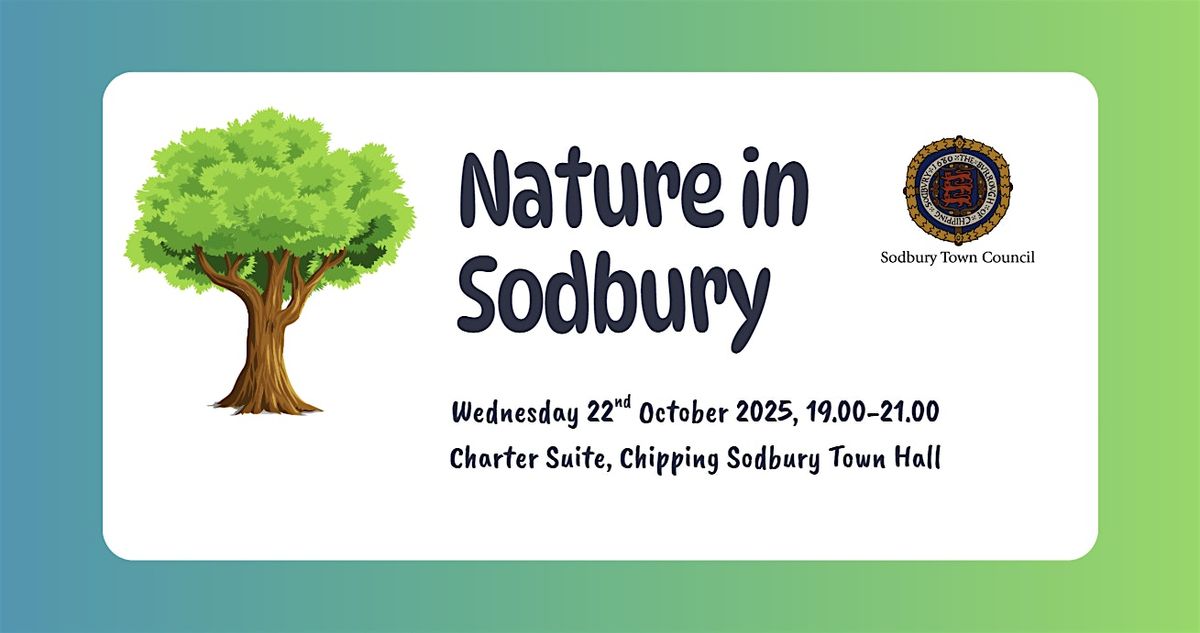 Nature in Sodbury Workshop, 22 October | Event in Chipping Sodbury | AllEvents
