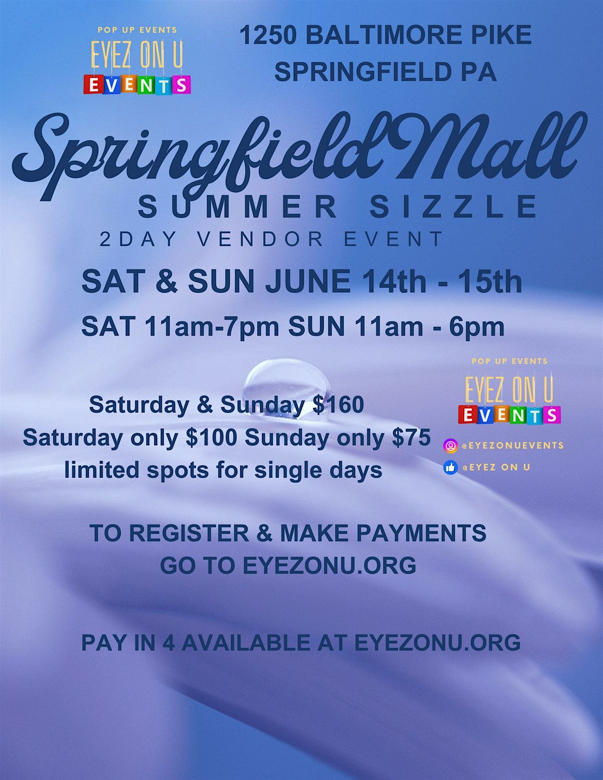 Springfield Mall Summer Sizzle June 14th-15th, 14 June | Event in Springfield | AllEvents
