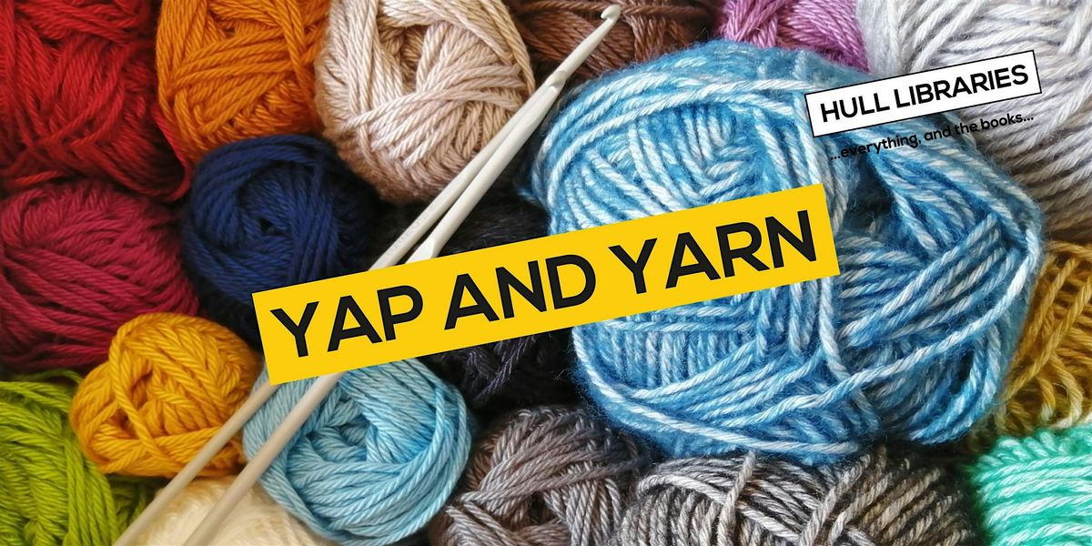 Yap and Yarn - Fred Moore Library | Event in Kingston upon Hull | AllEvents