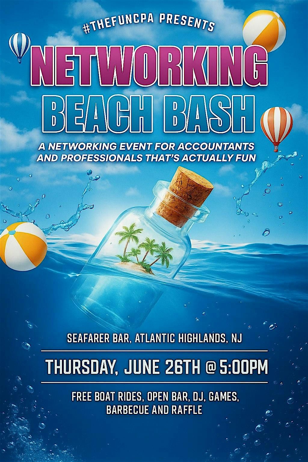 #thefunCPA presents: Networking Beach Bash, 26 June | Event in Highlands | AllEvents
