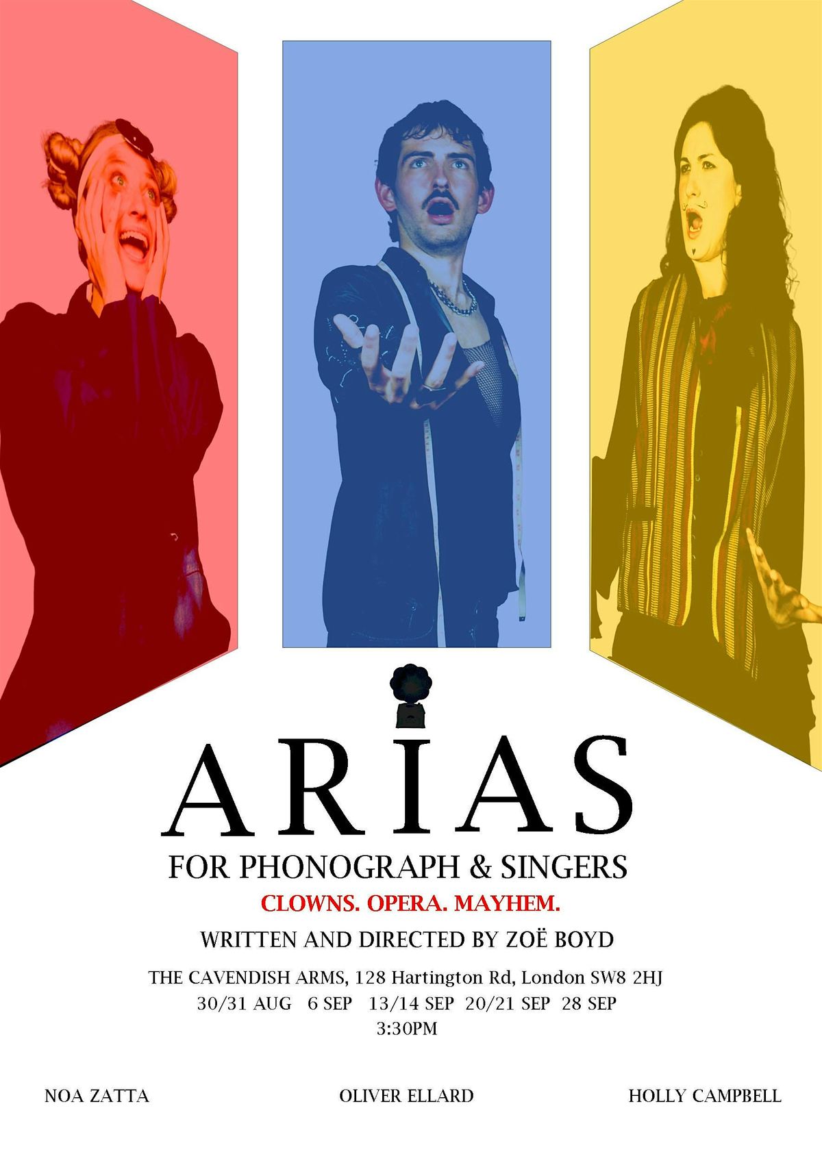 Arias for Phonograph & Singers, 30 August | Event in London | AllEvents