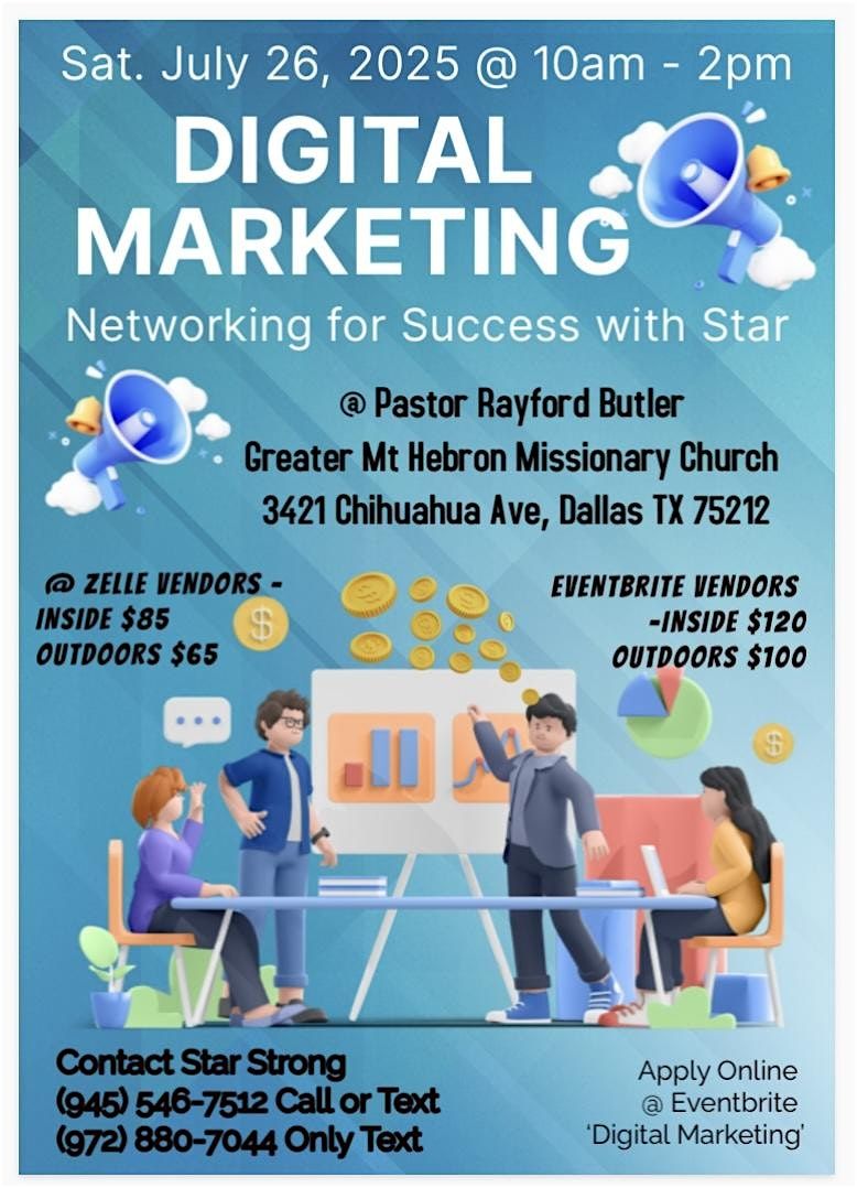 Networking for Success with Star, 26 July | Event in Dallas | AllEvents