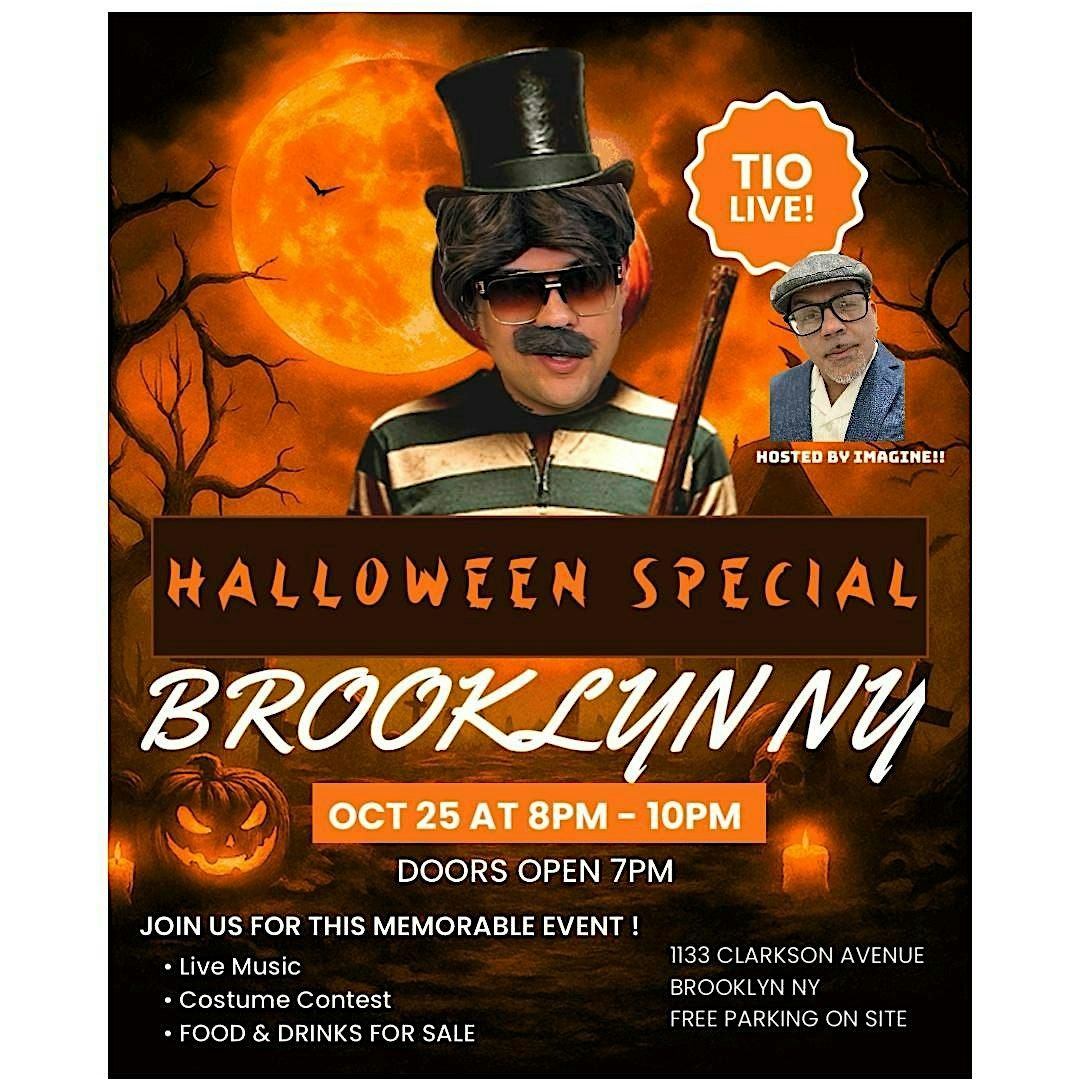 TIO LIVE! HALLOWEEN SPECIAL, 25 October | Event in Brooklyn | AllEvents