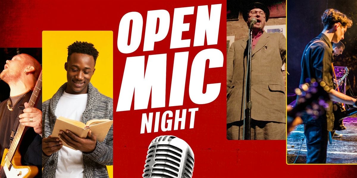 Open Mic Night, 5 September | Event in Auburn | AllEvents