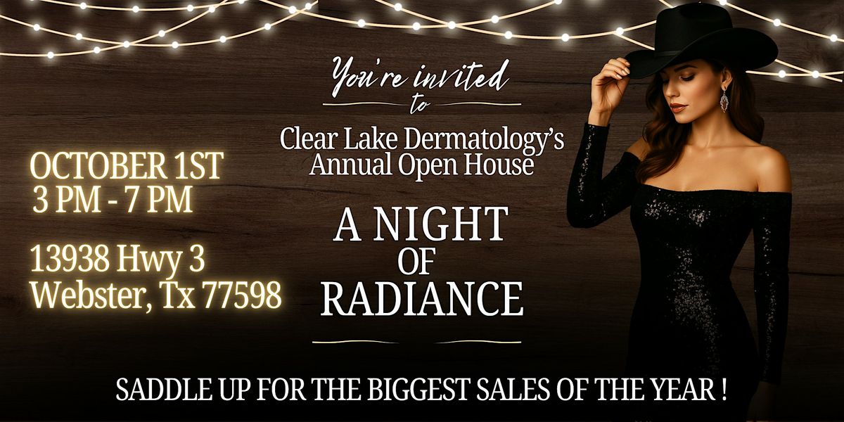 Clear Lake Dermatology's Open House 2025, 1 October | Event in Webster | AllEvents