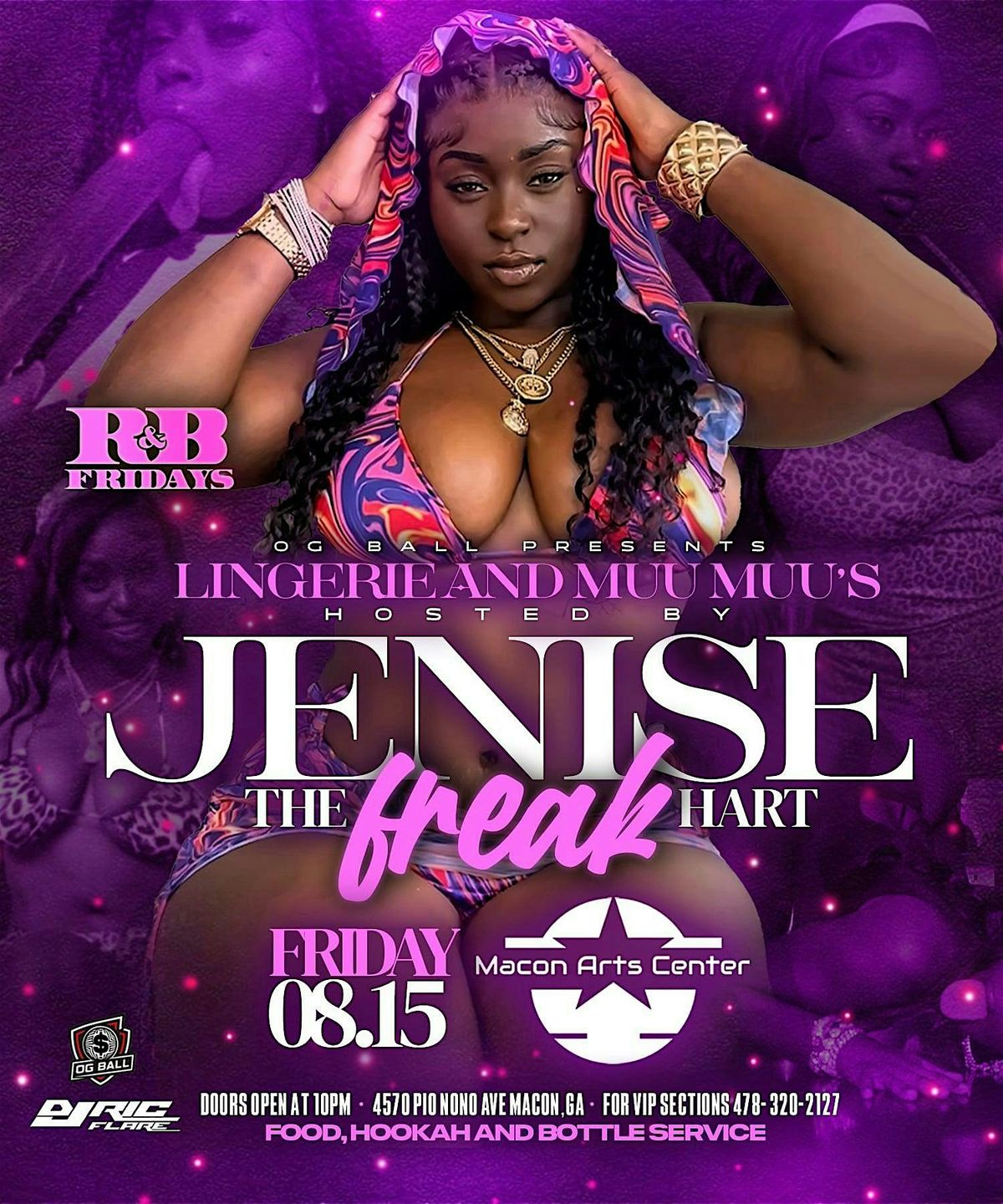R&B Friday Hosted By Jenise Hart, 15 August | Event in Macon | AllEvents