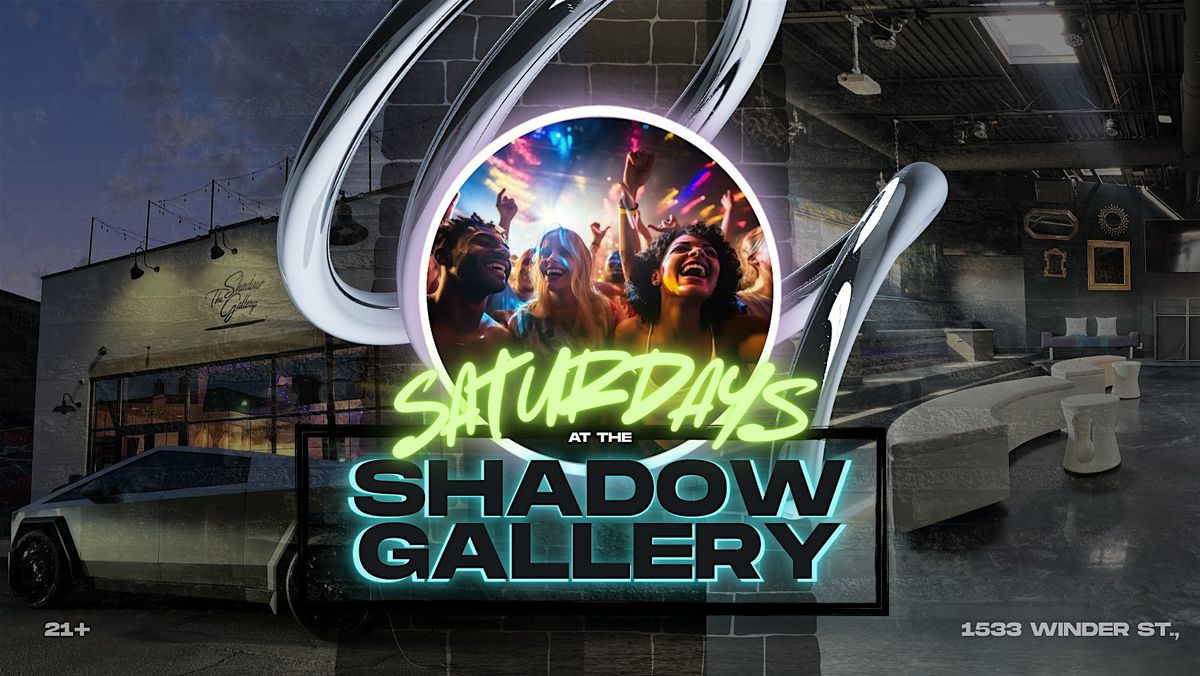 Saturdays at The Shadow Gallery with Lounge, Warehouse, & Rooftop Patio!, 4 October | Event in Detroit