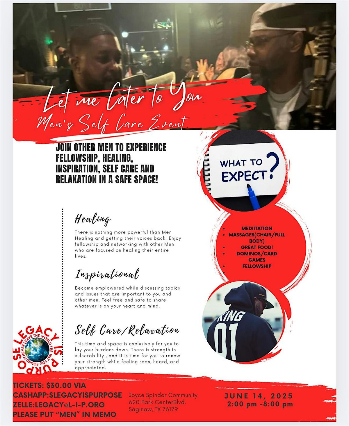 Let Me Cater To You- Mens Self Care Event, 14 June | Event in Fort Worth | AllEvents