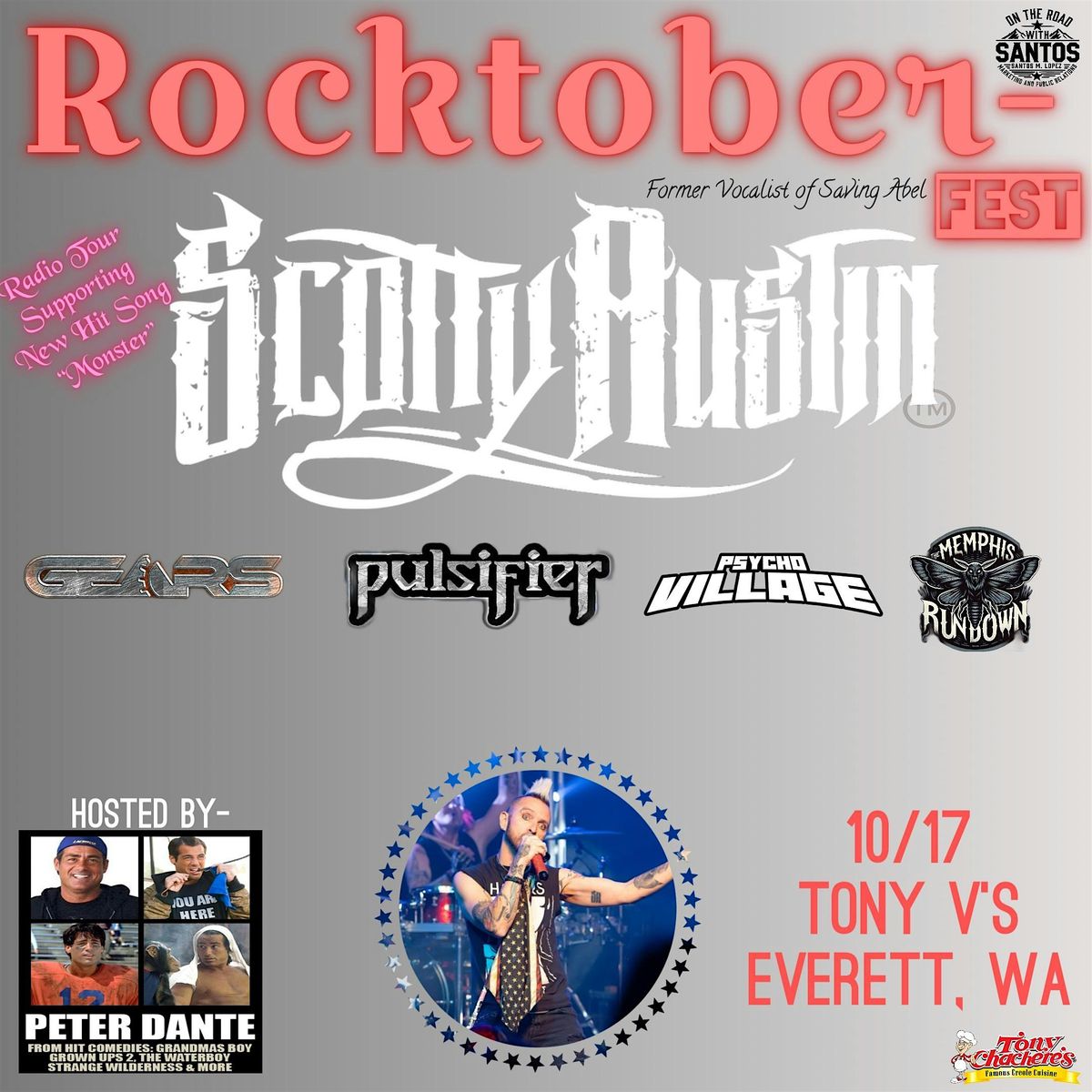 Scotty Austin Rocktober Fest Hosted by Peter Dante, 17 October | Event in Everett | AllEvents