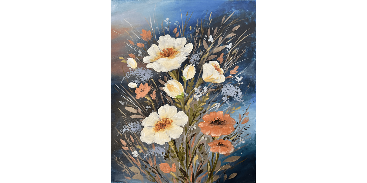Spring Wildflowers  - Paint and Sip in Fishkill | Classpop!™, 10 August | Event in Fishkill | AllEvents
