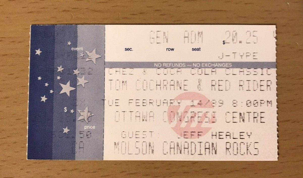 Tom Cochrane, 27 September | Event in Ottawa | AllEvents