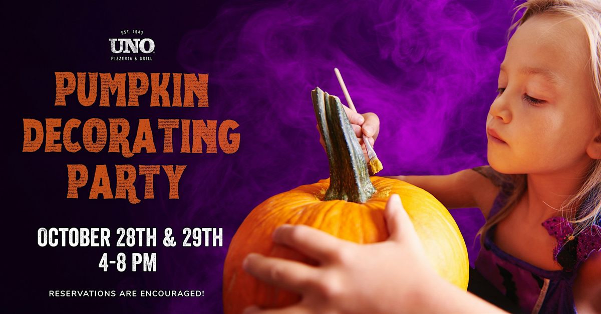 Pumpkin Decorating at UNOs in  Sturbridge - FREE event!, 28 October | Event in Sturbridge | AllEvents