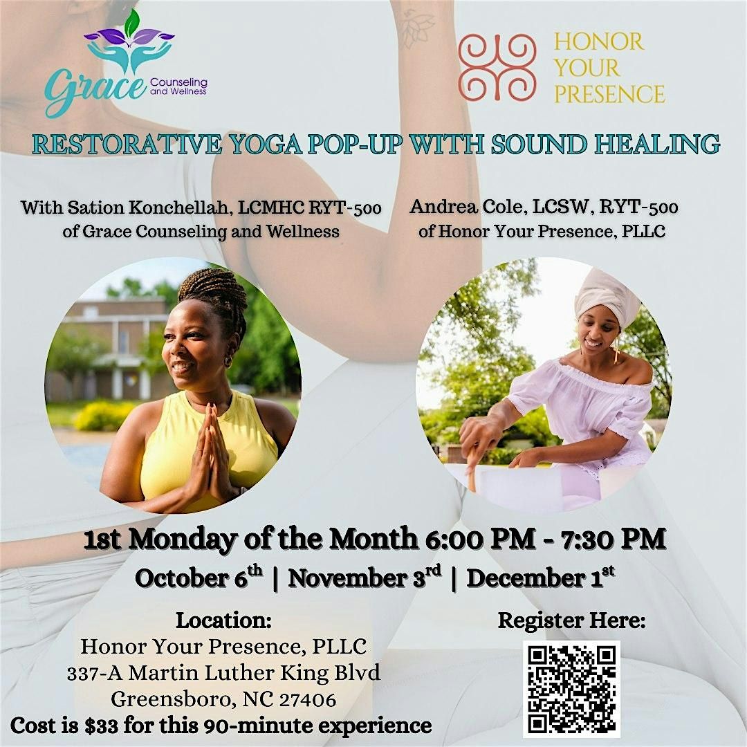 Pause & Ground: Autumn Reset with Restorative Yoga & Sound Healing | Event in Greensboro | AllEvents