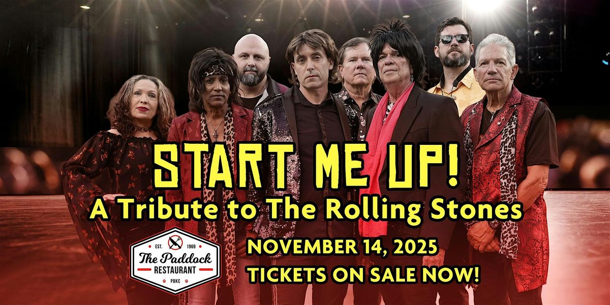 PBKC presents "Start Me UP! A Tribute to The Rolling Stones" Dinner & Show, 14 November | AllEvents