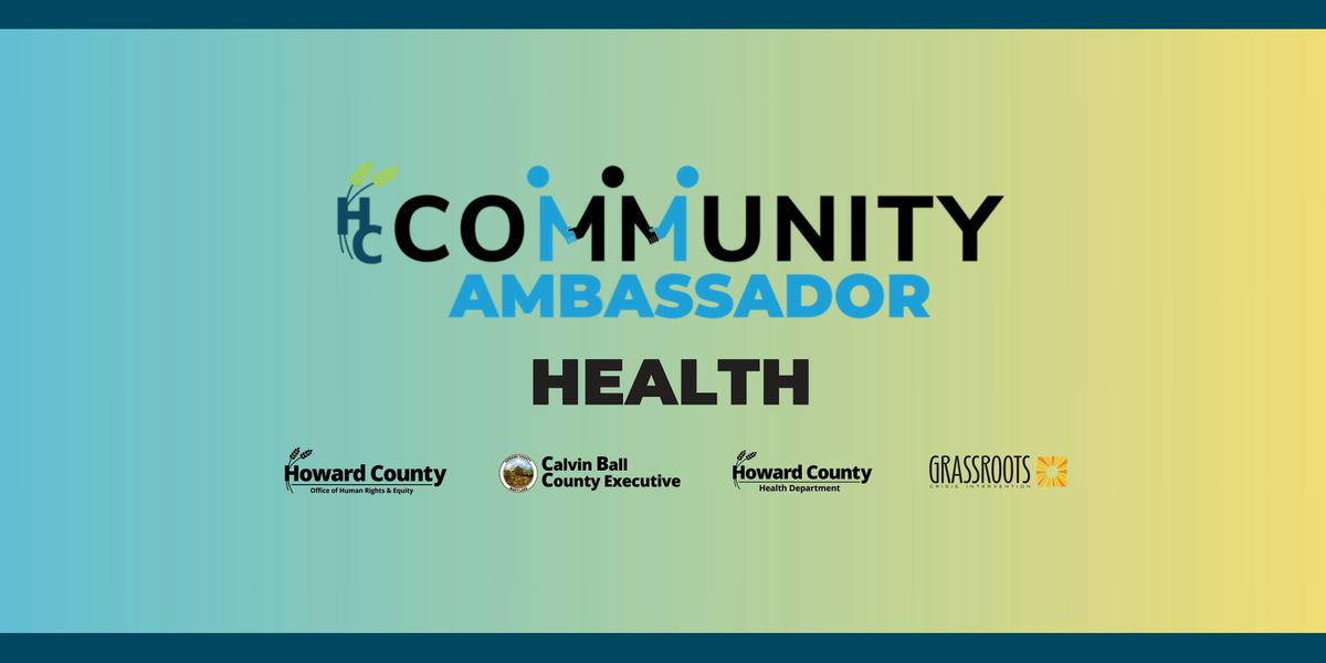 Community Ambassador Program: Health | Event in Elkridge | AllEvents
