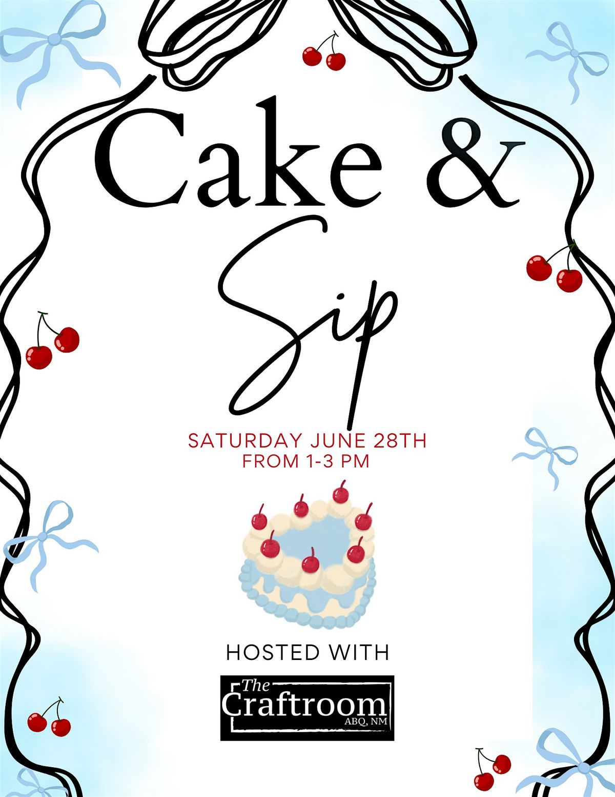 Cake & Sip, 28 June | Event in Albuquerque | AllEvents