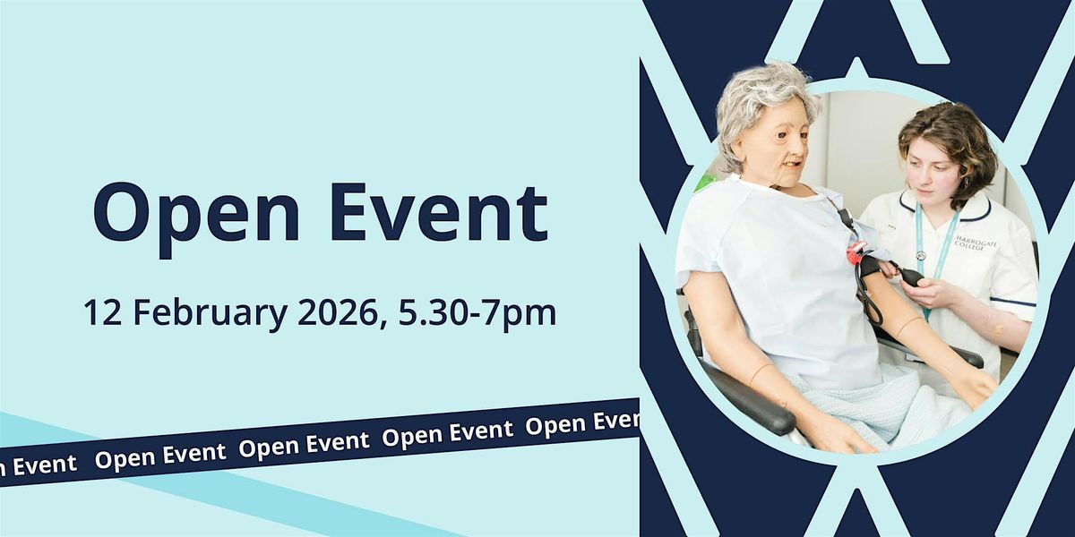 Harrogate College Open Event and Careers Fair, 12 February | Event in Harrogate | AllEvents