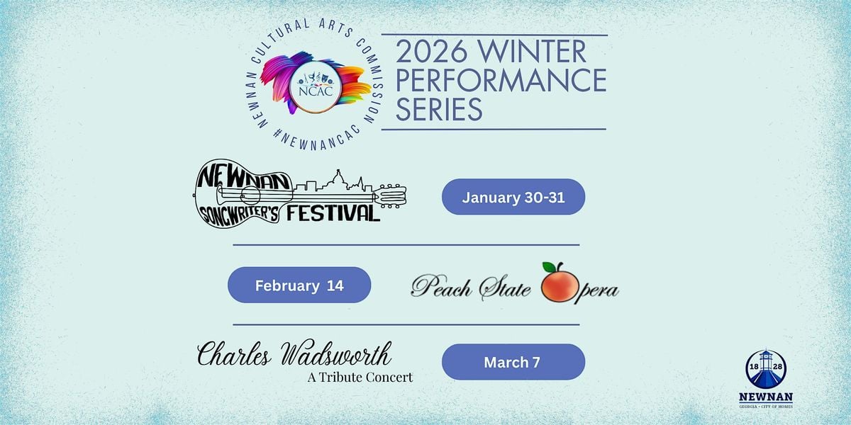 NCAC 2026 Winter Performance Series, 30 January | Event in Newnan | AllEvents