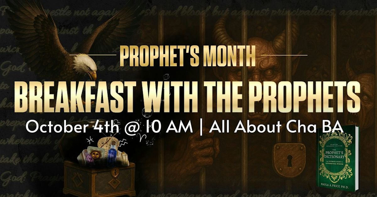 Breakfast with the Prophets, 8 November | Event in Broken Arrow | AllEvents